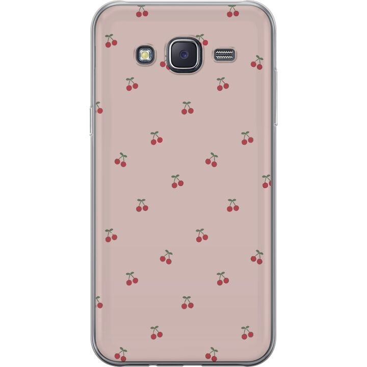 Mobile case for Samsung Galaxy J5 with Cherry design in the group SMARTPHONE & TABLETS / Phone cases / Samsung at TP E-commerce Nordic AB (A60450)