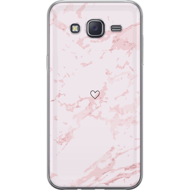 Mobile case for Samsung Galaxy J5 with Pink Heart design in the group SMARTPHONE & TABLETS / Phone cases / Samsung at TP E-commerce Nordic AB (A60466)