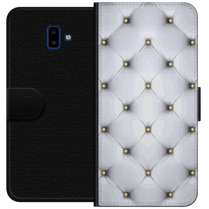 Wallet case for Samsung Galaxy J6+ with Luxurious design in the group SMARTPHONE & TABLETS / Phone cases / Samsung at TP E-commerce Nordic AB (A60511)