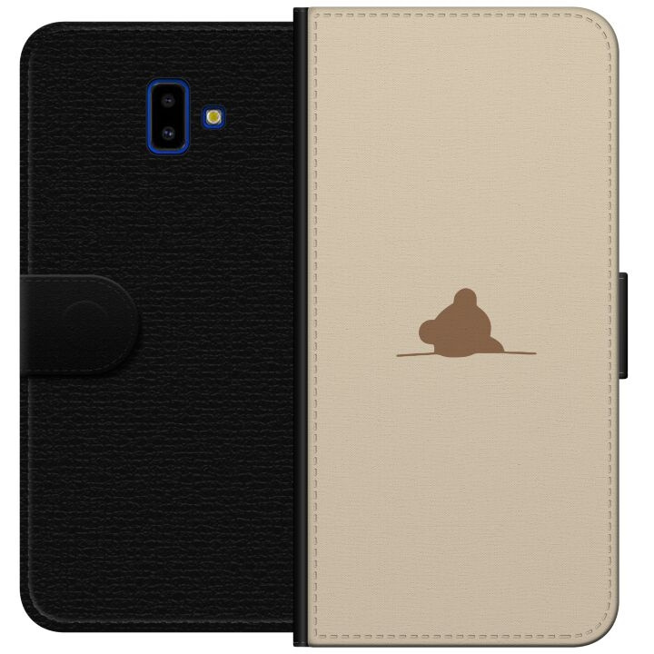 Wallet case for Samsung Galaxy J6+ with Nalle design in the group SMARTPHONE & TABLETS / Phone cases / Samsung at TP E-commerce Nordic AB (A60517)