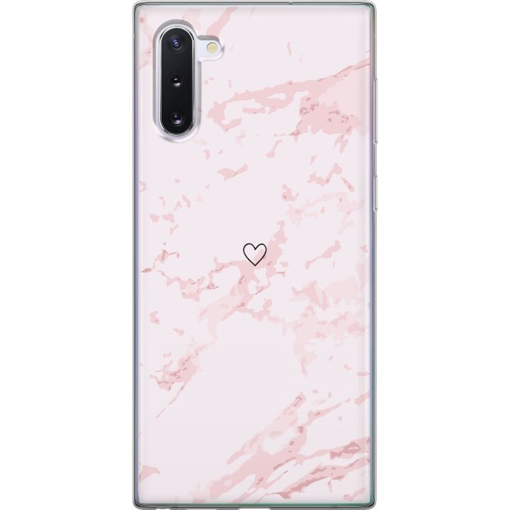 Mobile case for Samsung Galaxy Note10 with Pink Heart design in the group SMARTPHONE & TABLETS / Phone cases / Samsung at TP E-commerce Nordic AB (A60547)