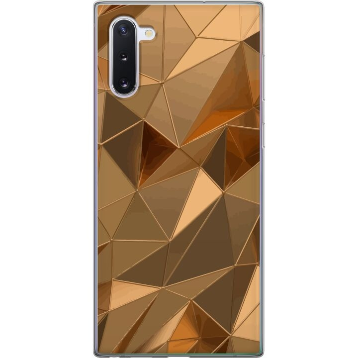 Mobile case for Samsung Galaxy Note10 with 3D Gold design in the group SMARTPHONE & TABLETS / Phone cases / Samsung at TP E-commerce Nordic AB (A60548)