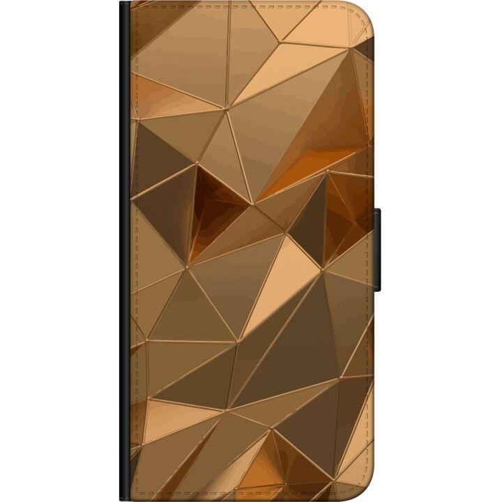 Wallet case for Samsung Galaxy Note10 Lite with 3D Gold design in the group SMARTPHONE & TABLETS / Phone cases / Samsung at TP E-commerce Nordic AB (A60575)