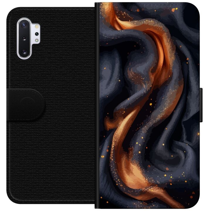 Wallet case for Samsung Galaxy Note10+ with Fiery silk design in the group SMARTPHONE & TABLETS / Phone cases / Samsung at TP E-commerce Nordic AB (A60579)