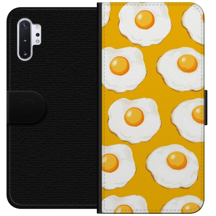 Wallet case for Samsung Galaxy Note10+ with Fried egg design in the group SMARTPHONE & TABLETS / Phone cases / Samsung at TP E-commerce Nordic AB (A60580)