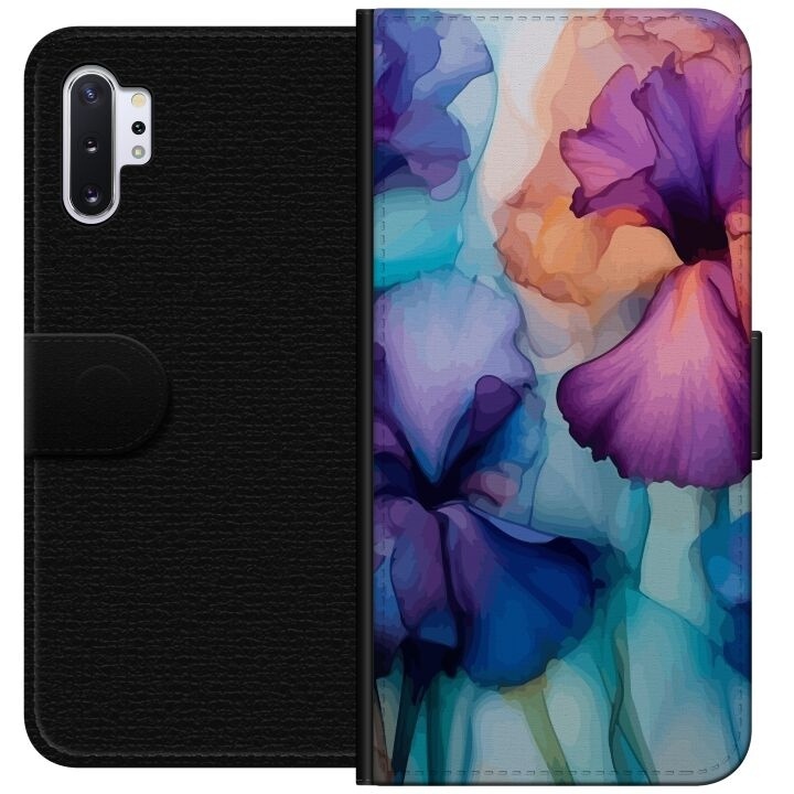 Wallet case for Samsung Galaxy Note10+ with Magical flowers design in the group SMARTPHONE & TABLETS / Phone cases / Samsung at TP E-commerce Nordic AB (A60581)