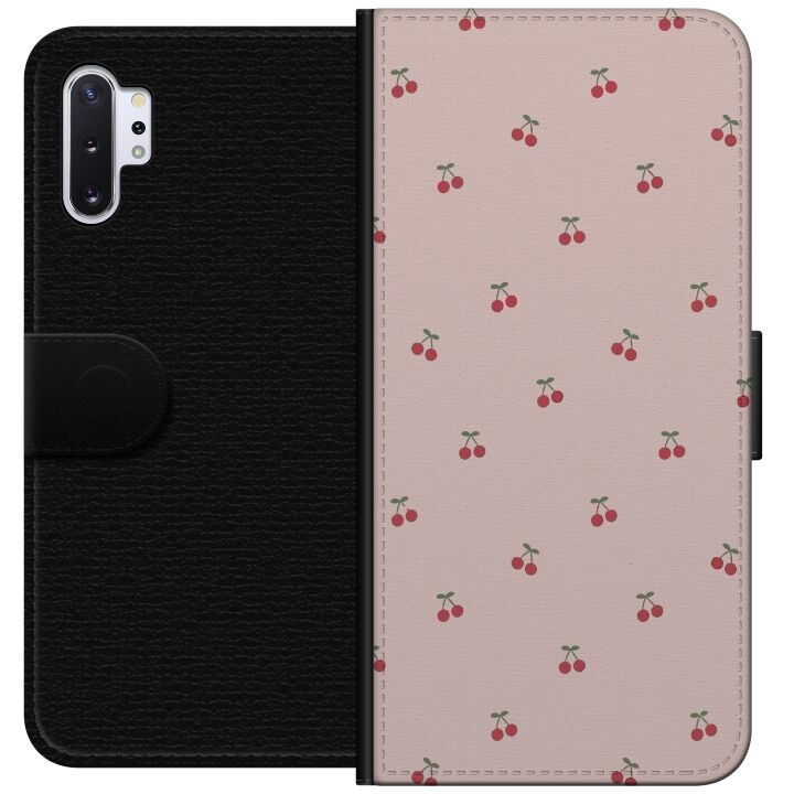 Wallet case for Samsung Galaxy Note10+ with Cherry design in the group SMARTPHONE & TABLETS / Phone cases / Samsung at TP E-commerce Nordic AB (A60585)