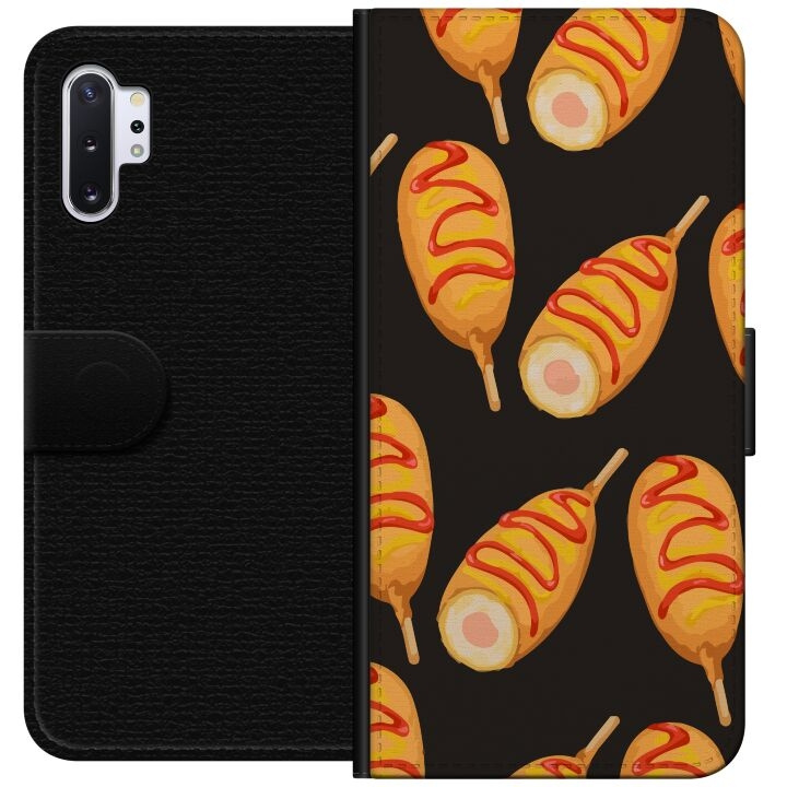 Wallet case for Samsung Galaxy Note10+ with Chicken drumstick design in the group SMARTPHONE & TABLETS / Phone cases / Samsung at TP E-commerce Nordic AB (A60587)