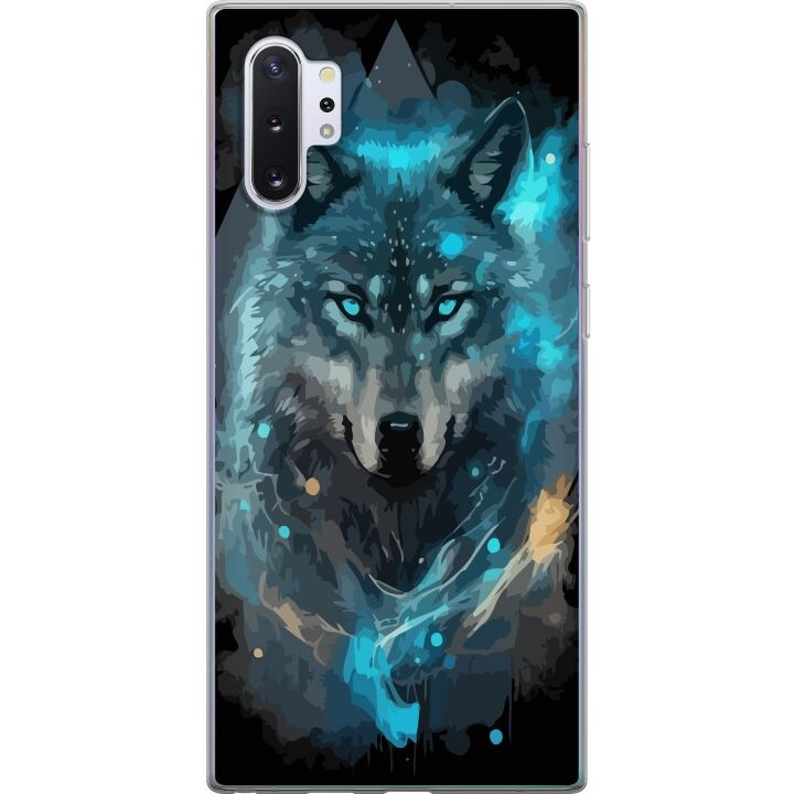 Mobile case for Samsung Galaxy Note10+ with Wolf design in the group SMARTPHONE & TABLETS / Phone cases / Samsung at TP E-commerce Nordic AB (A60610)