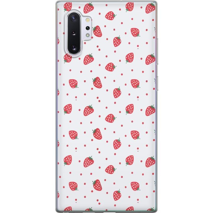 Mobile case for Samsung Galaxy Note10+ with Strawberries design in the group SMARTPHONE & TABLETS / Phone cases / Samsung at TP E-commerce Nordic AB (A60622)