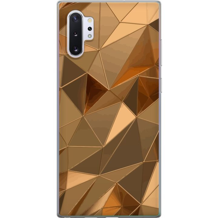 Mobile case for Samsung Galaxy Note10+ with 3D Gold design in the group SMARTPHONE & TABLETS / Phone cases / Samsung at TP E-commerce Nordic AB (A60629)