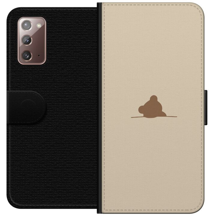 Wallet case for Samsung Galaxy Note20 with Nalle design in the group SMARTPHONE & TABLETS / Phone cases / Samsung at TP E-commerce Nordic AB (A60652)