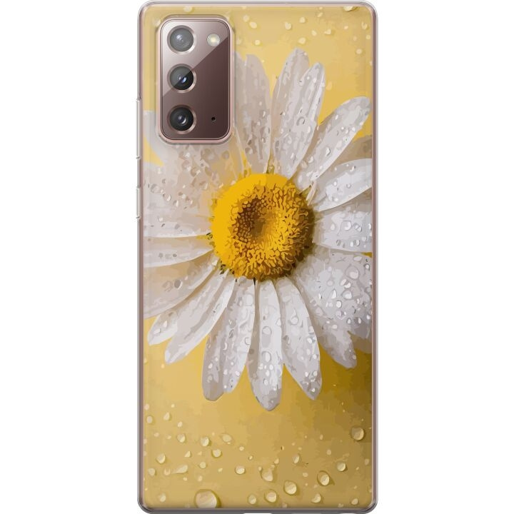 Mobile case for Samsung Galaxy Note20 with Porslinsblomma design in the group SMARTPHONE & TABLETS / Phone cases / Samsung at TP E-commerce Nordic AB (A60659)