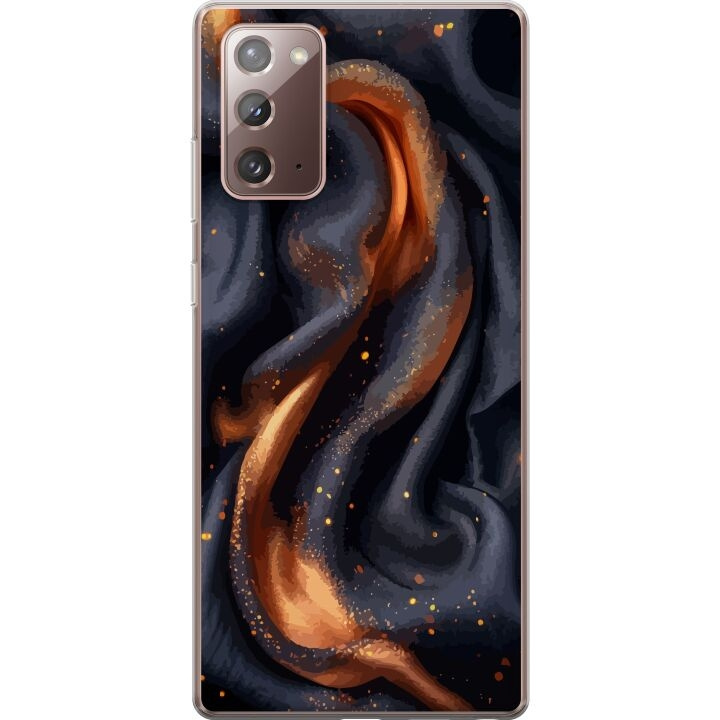 Mobile case for Samsung Galaxy Note20 with Fiery silk design in the group SMARTPHONE & TABLETS / Phone cases / Samsung at TP E-commerce Nordic AB (A60660)