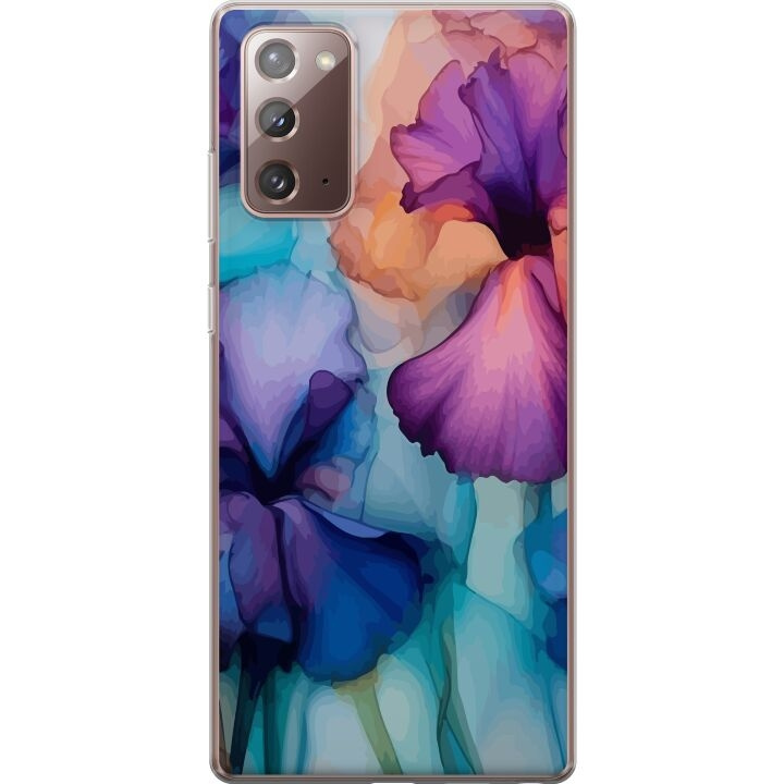 Mobile case for Samsung Galaxy Note20 with Magical flowers design in the group SMARTPHONE & TABLETS / Phone cases / Samsung at TP E-commerce Nordic AB (A60662)