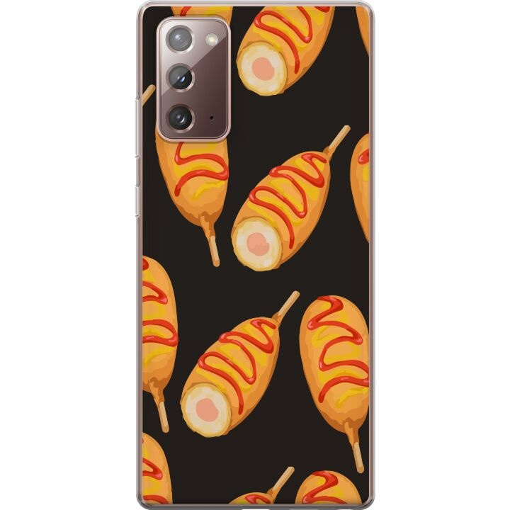 Mobile case for Samsung Galaxy Note20 with Chicken drumstick design in the group SMARTPHONE & TABLETS / Phone cases / Samsung at TP E-commerce Nordic AB (A60668)