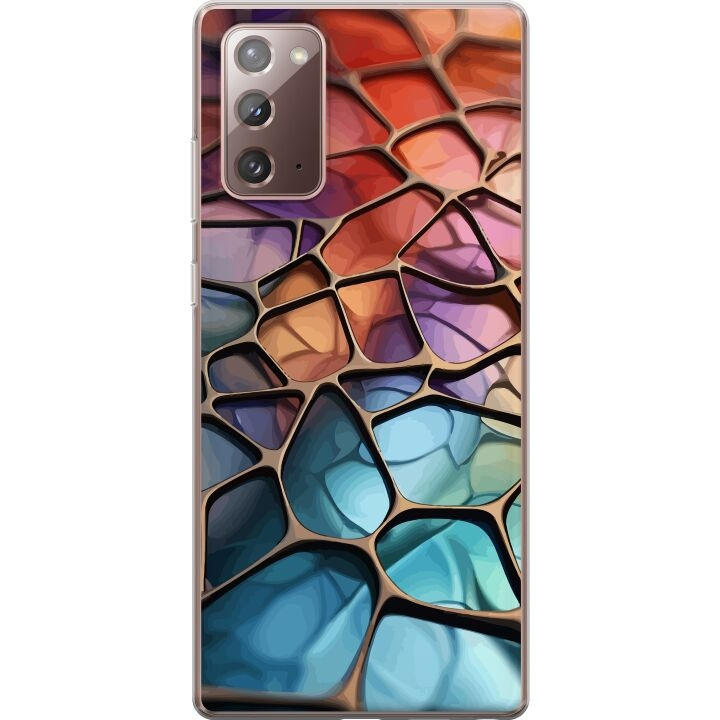 Mobile case for Samsung Galaxy Note20 with Metallic pattern design in the group SMARTPHONE & TABLETS / Phone cases / Samsung at TP E-commerce Nordic AB (A60669)