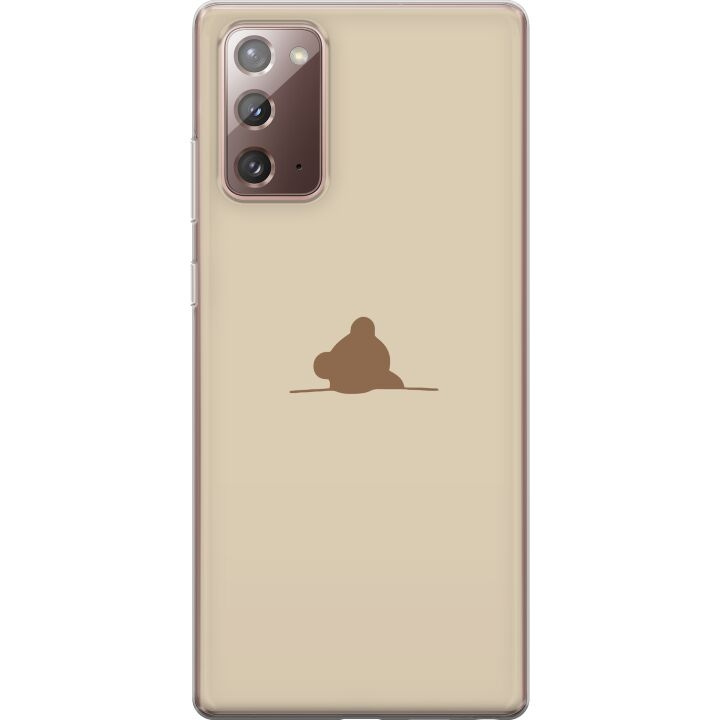 Mobile case for Samsung Galaxy Note20 with Nalle design in the group SMARTPHONE & TABLETS / Phone cases / Samsung at TP E-commerce Nordic AB (A60679)