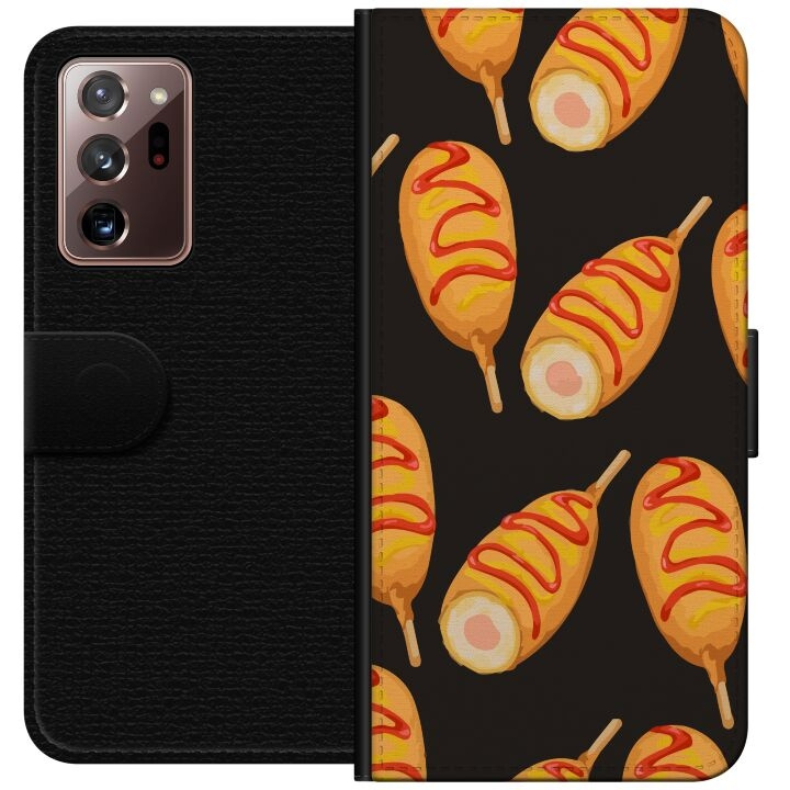 Wallet case for Samsung Galaxy Note20 Ultra with Chicken drumstick design in the group SMARTPHONE & TABLETS / Phone cases / Samsung at TP E-commerce Nordic AB (A60695)