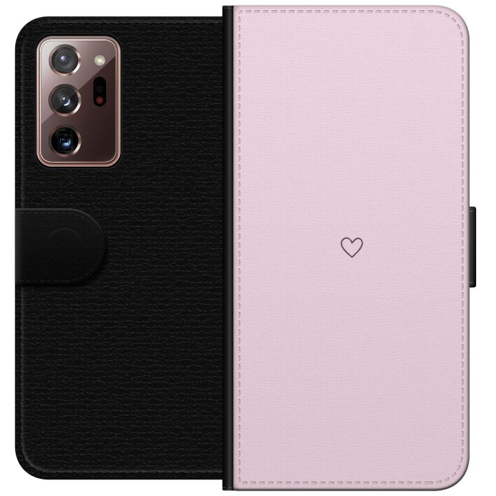 Wallet case for Samsung Galaxy Note20 Ultra with Heart design in the group SMARTPHONE & TABLETS / Phone cases / Samsung at TP E-commerce Nordic AB (A60705)