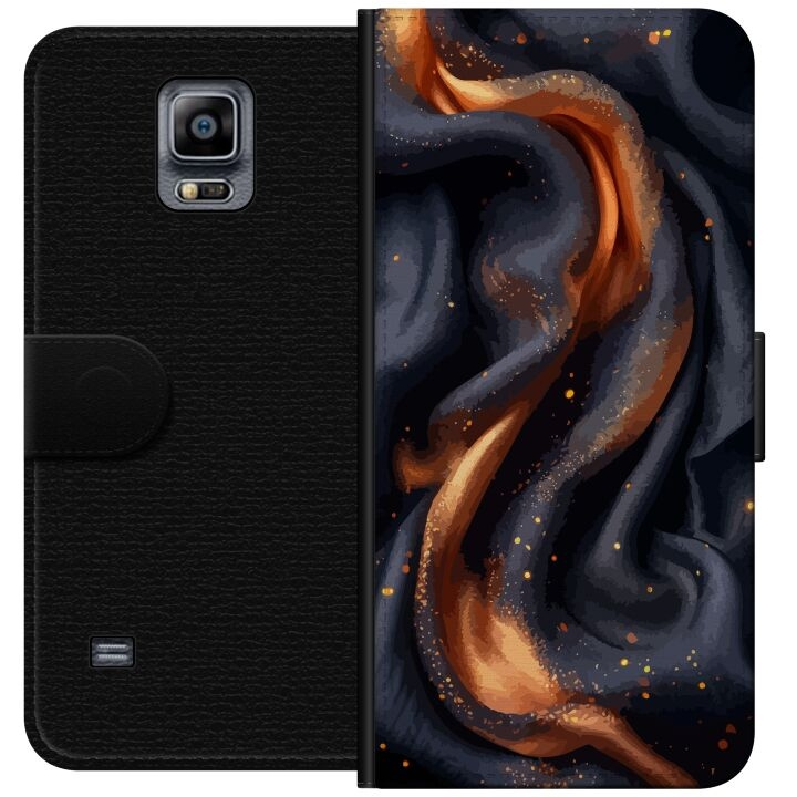 Wallet case for Samsung Galaxy Note 4 with Fiery silk design in the group SMARTPHONE & TABLETS / Phone cases / Samsung at TP E-commerce Nordic AB (A60741)