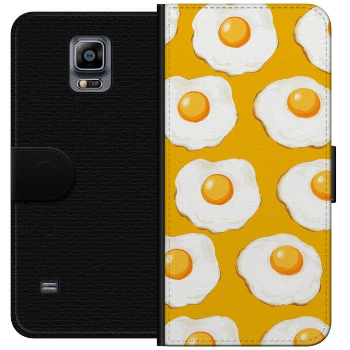 Wallet case for Samsung Galaxy Note 4 with Fried egg design in the group SMARTPHONE & TABLETS / Phone cases / Samsung at TP E-commerce Nordic AB (A60742)