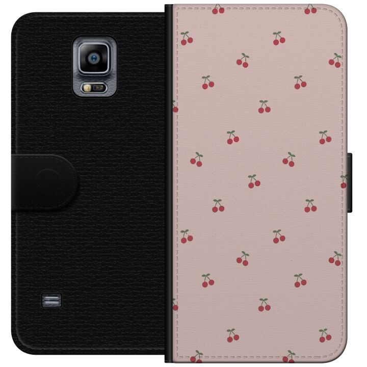 Wallet case for Samsung Galaxy Note 4 with Cherry design in the group SMARTPHONE & TABLETS / Phone cases / Samsung at TP E-commerce Nordic AB (A60747)