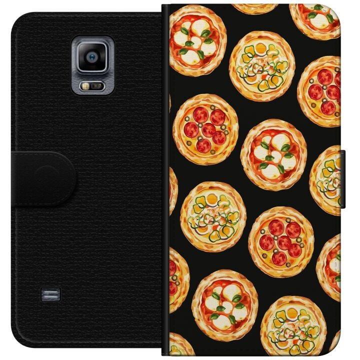 Wallet case for Samsung Galaxy Note 4 with Pizza design in the group SMARTPHONE & TABLETS / Phone cases / Samsung at TP E-commerce Nordic AB (A60753)