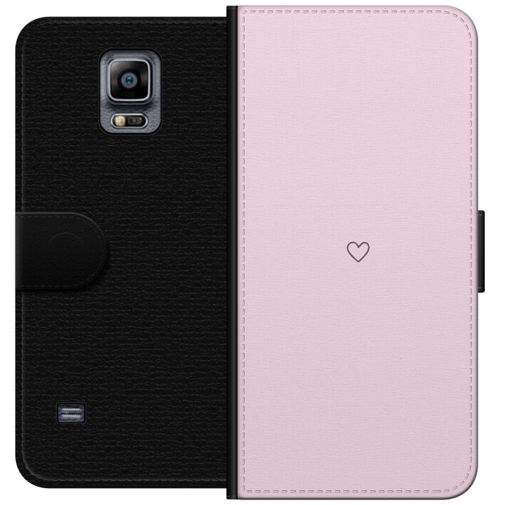 Wallet case for Samsung Galaxy Note 4 with Heart design in the group SMARTPHONE & TABLETS / Phone cases / Samsung at TP E-commerce Nordic AB (A60759)