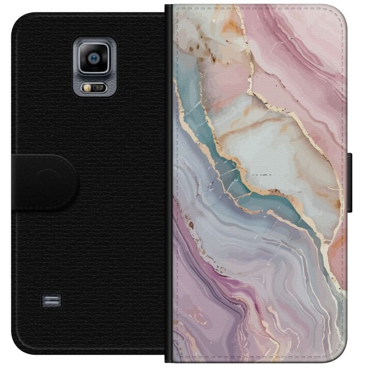 Wallet case for Samsung Galaxy Note 4 with Marble design in the group SMARTPHONE & TABLETS / Phone cases / Samsung at TP E-commerce Nordic AB (A60762)