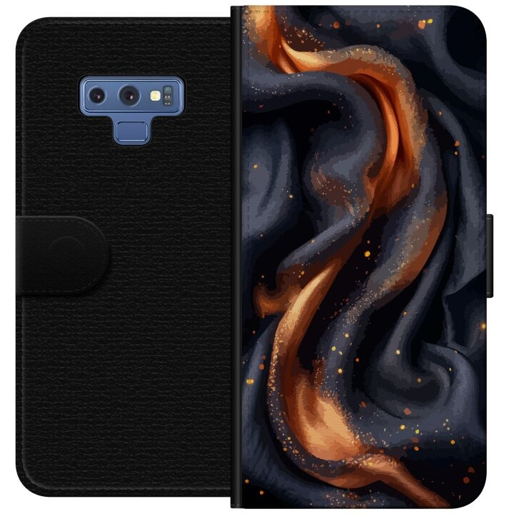 Wallet case for Samsung Galaxy Note9 with Fiery silk design in the group SMARTPHONE & TABLETS / Phone cases / Samsung at TP E-commerce Nordic AB (A60768)