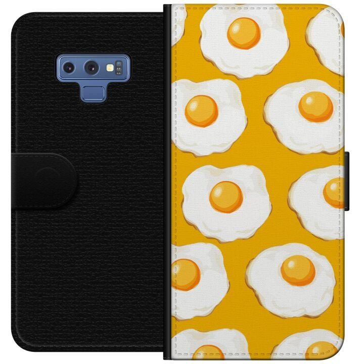 Wallet case for Samsung Galaxy Note9 with Fried egg design in the group SMARTPHONE & TABLETS / Phone cases / Samsung at TP E-commerce Nordic AB (A60769)