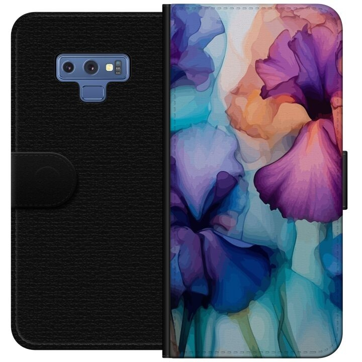 Wallet case for Samsung Galaxy Note9 with Magical flowers design in the group SMARTPHONE & TABLETS / Phone cases / Samsung at TP E-commerce Nordic AB (A60770)