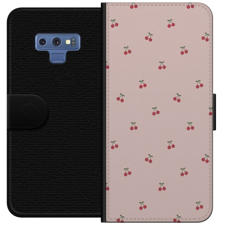 Wallet case for Samsung Galaxy Note9 with Cherry design in the group SMARTPHONE & TABLETS / Phone cases / Samsung at TP E-commerce Nordic AB (A60774)