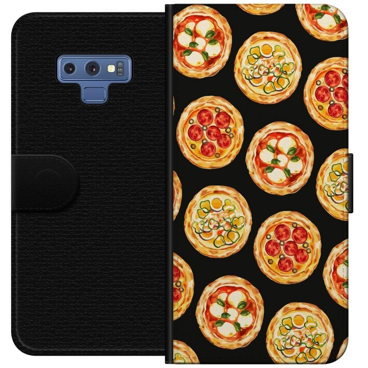 Wallet case for Samsung Galaxy Note9 with Pizza design in the group SMARTPHONE & TABLETS / Phone cases / Samsung at TP E-commerce Nordic AB (A60780)