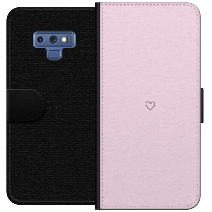 Wallet case for Samsung Galaxy Note9 with Heart design in the group SMARTPHONE & TABLETS / Phone cases / Samsung at TP E-commerce Nordic AB (A60786)