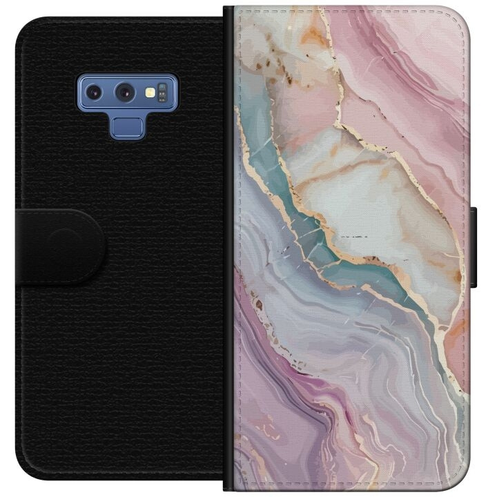 Wallet case for Samsung Galaxy Note9 with Marble design in the group SMARTPHONE & TABLETS / Phone cases / Samsung at TP E-commerce Nordic AB (A60789)