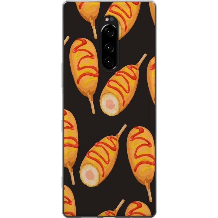 Mobile case for Sony Xperia 1 with Chicken drumstick design in the group SMARTPHONE & TABLETS / Phone cases / Sony at TP E-commerce Nordic AB (A60803)