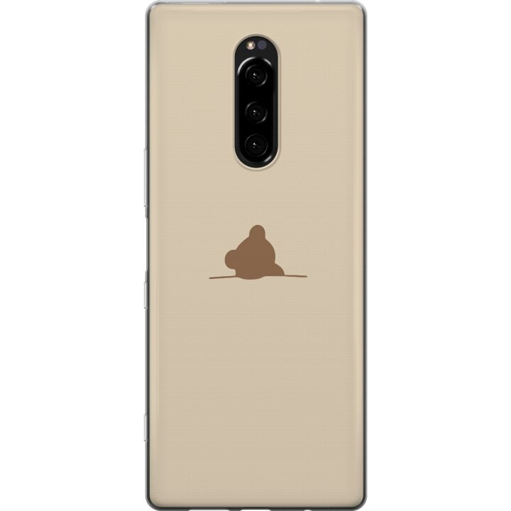 Mobile case for Sony Xperia 1 with Nalle design in the group SMARTPHONE & TABLETS / Phone cases / Sony at TP E-commerce Nordic AB (A60814)