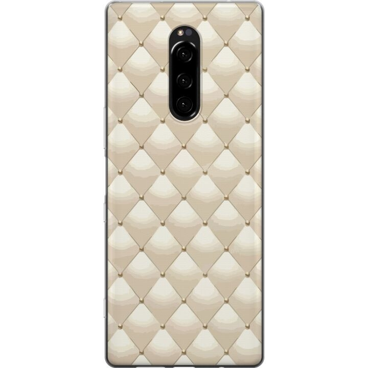 Mobile case for Sony Xperia 1 with Gold shine design in the group SMARTPHONE & TABLETS / Phone cases / Sony at TP E-commerce Nordic AB (A60820)