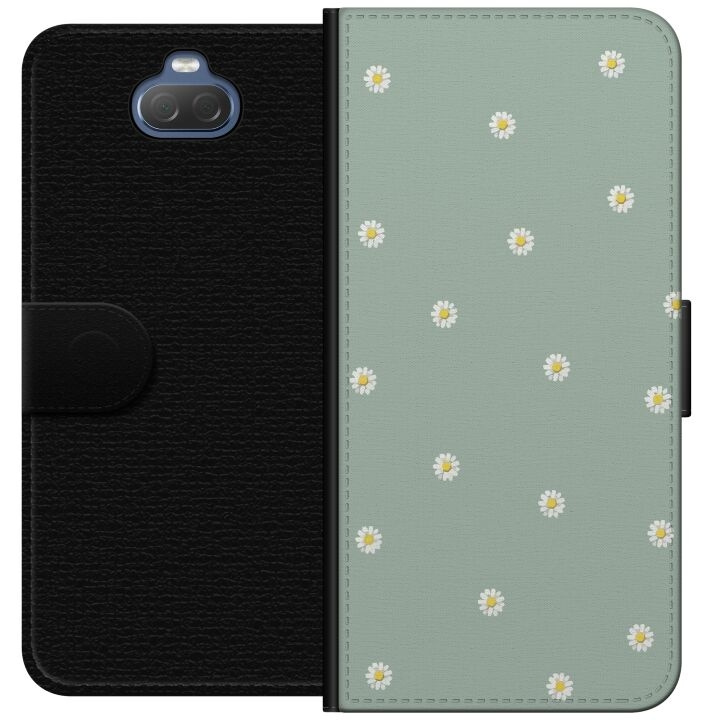 Wallet case for Sony Xperia 10 with Priest\'s collars design in the group SMARTPHONE & TABLETS / Phone cases / Sony at TP E-commerce Nordic AB (A60825)