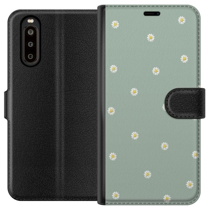 Wallet case for Sony Xperia 10 II with Priest\'s collars design in the group SMARTPHONE & TABLETS / Phone cases / Sony at TP E-commerce Nordic AB (A60852)