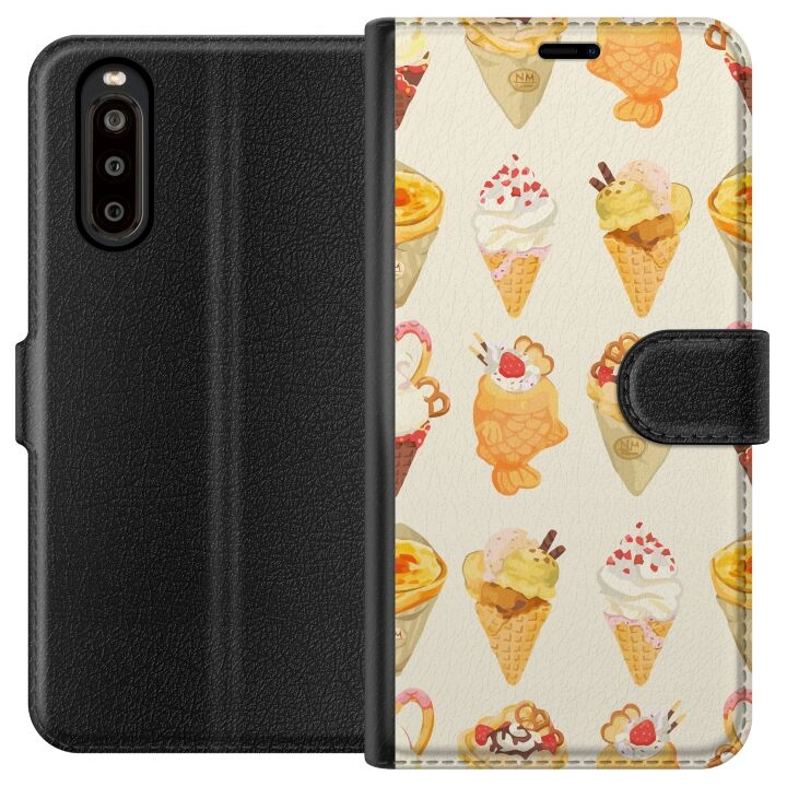 Wallet case for Sony Xperia 10 II with Glassy design in the group SMARTPHONE & TABLETS / Phone cases / Sony at TP E-commerce Nordic AB (A60859)