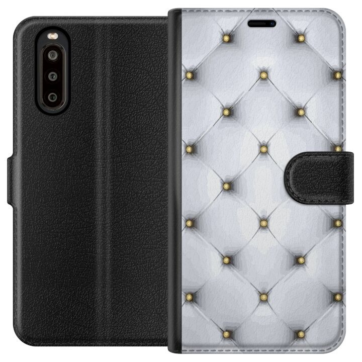 Wallet case for Sony Xperia 10 II with Luxurious design in the group SMARTPHONE & TABLETS / Phone cases / Sony at TP E-commerce Nordic AB (A60862)