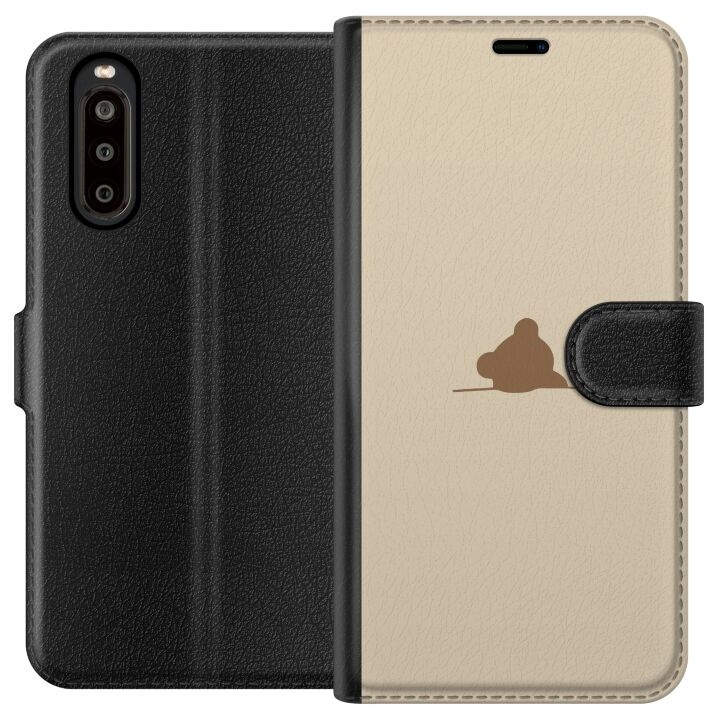 Wallet case for Sony Xperia 10 II with Nalle design in the group SMARTPHONE & TABLETS / Phone cases / Sony at TP E-commerce Nordic AB (A60868)