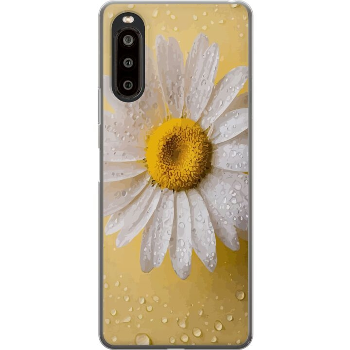 Mobile case for Sony Xperia 10 II with Porslinsblomma design in the group SMARTPHONE & TABLETS / Phone cases / Sony at TP E-commerce Nordic AB (A60875)