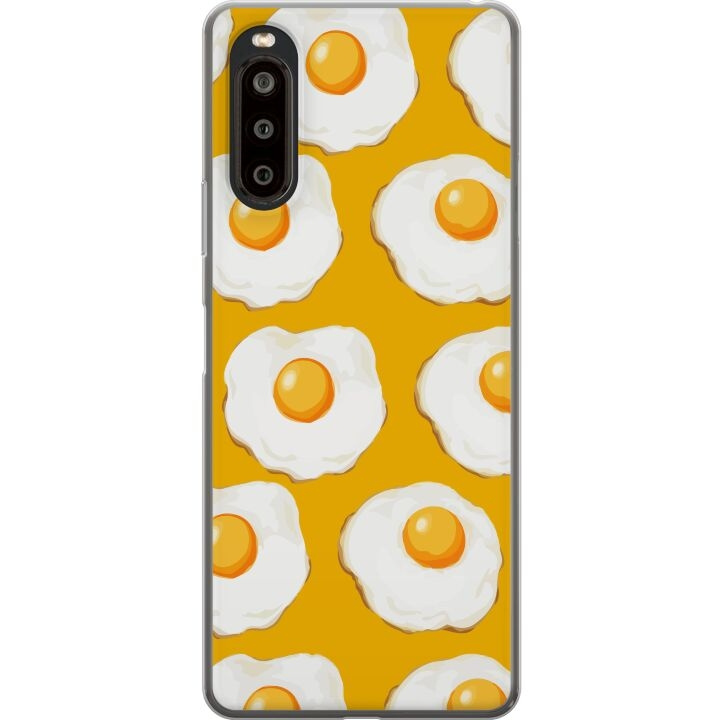 Mobile case for Sony Xperia 10 II with Fried egg design in the group SMARTPHONE & TABLETS / Phone cases / Sony at TP E-commerce Nordic AB (A60877)