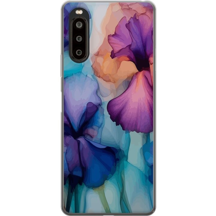 Mobile case for Sony Xperia 10 II with Magical flowers design in the group SMARTPHONE & TABLETS / Phone cases / Sony at TP E-commerce Nordic AB (A60878)