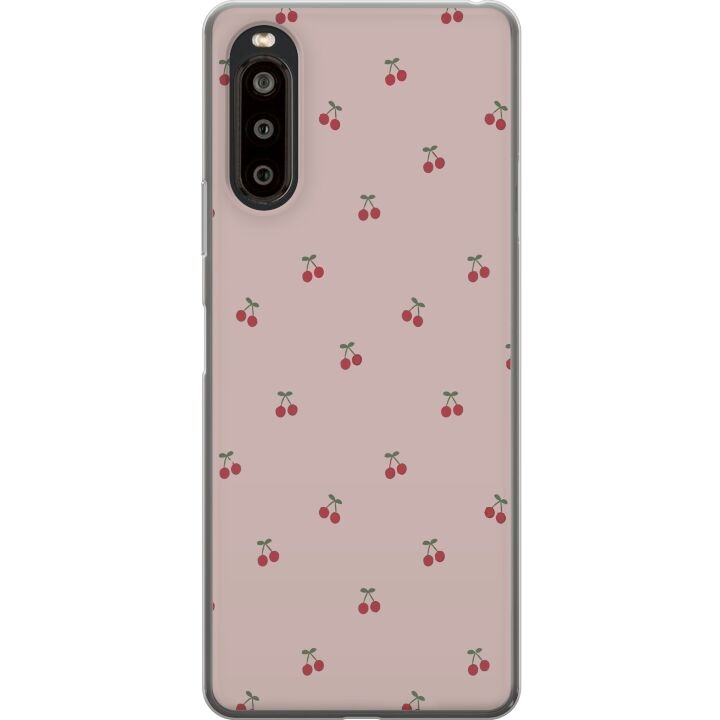 Mobile case for Sony Xperia 10 II with Cherry design in the group SMARTPHONE & TABLETS / Phone cases / Sony at TP E-commerce Nordic AB (A60882)