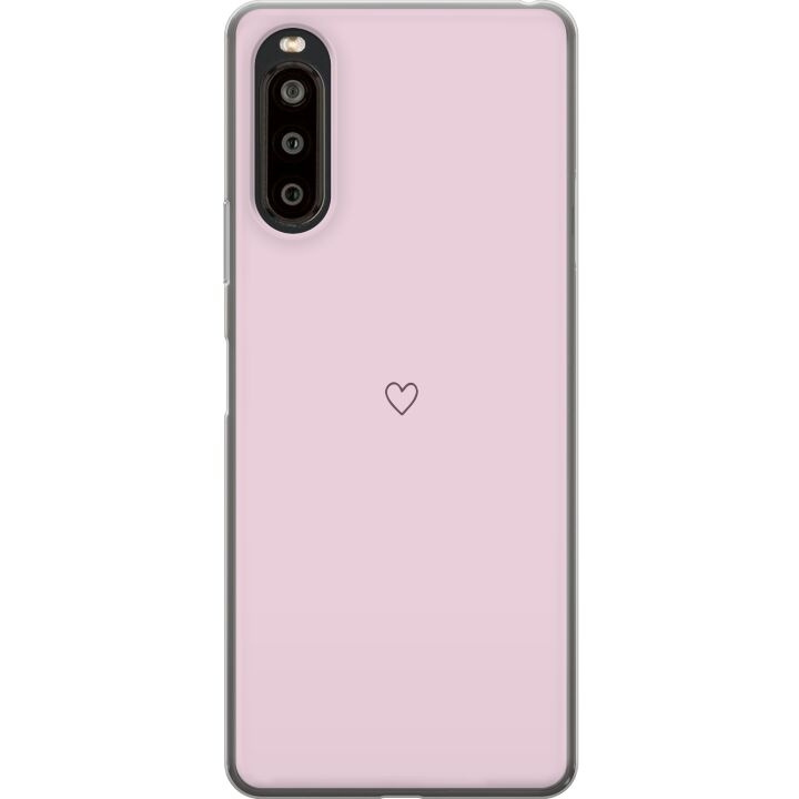 Mobile case for Sony Xperia 10 II with Heart design in the group SMARTPHONE & TABLETS / Phone cases / Sony at TP E-commerce Nordic AB (A60894)